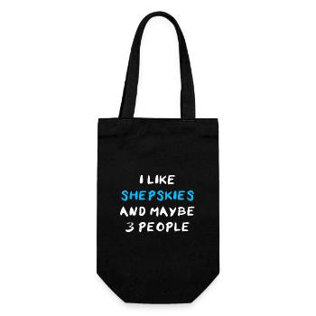 Shepsky Shepskies Chiens Fan Propriétaire - Sac à bouteille - noir - Devant