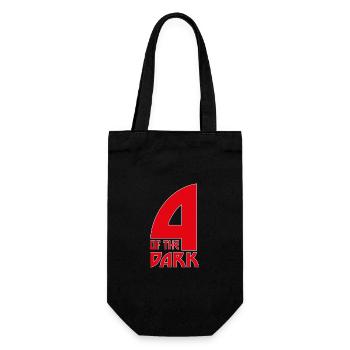 4 Of The Dark Heavy Metal Metaller Metalhead - Gift Bag for Bottles - black - Front