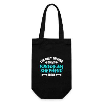 Berger des Pyrénées Pyrenäenschäferhund - Sac à bouteille - noir - Devant