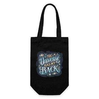 L’Univers - Sac à bouteille - noir - Devant