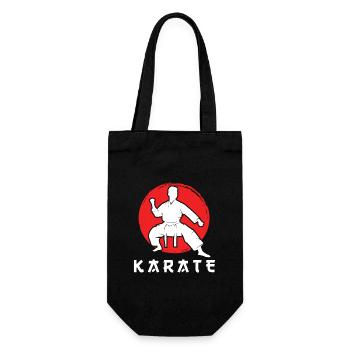 karaté - Sac à bouteille - noir - Devant