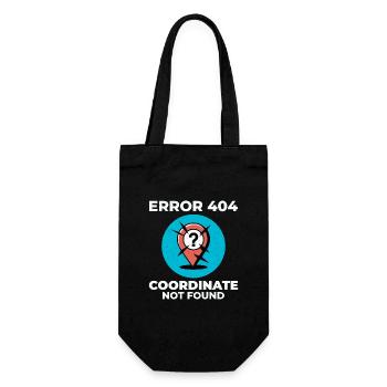 Point d’interrogation Épingle Emplacement perdu Erreur SIG - Sac à bouteille - noir - Devant