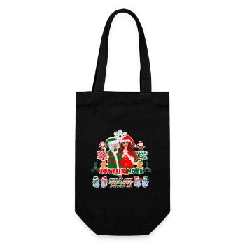 Joyeux Noël Merci aux Soignants d'être là ! - Sac à bouteille - noir - Devant