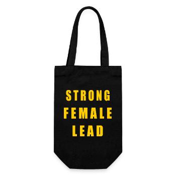 Strong female lead - Sac à bouteille - noir - Devant