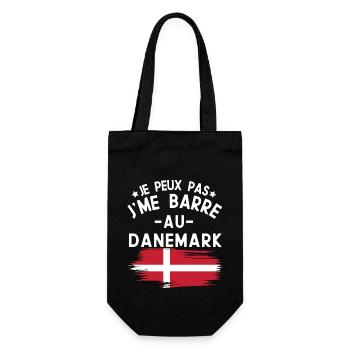 Je Peux Pas J'me Barre Au Danemark Vacances - Sac à bouteille - noir - Devant