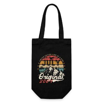 July 2004 | Original Birthday July 2004 - Gift Bag for Bottles - black - Front