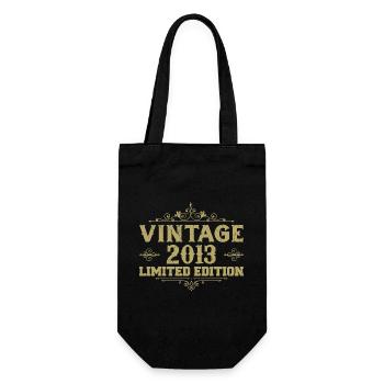 2013 Vintage Vintage cadeau d’anniversaire 2013 - Sac à bouteille - noir - Devant