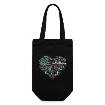 Horology and Chronometry - Gift Bag for Bottles - black - Front