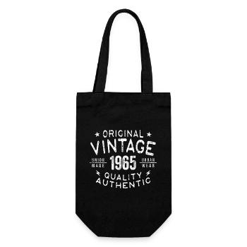 Anniversaire 1965 Millésime 1965 Anniversaire 1965 - Sac à bouteille - noir - Devant