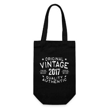 Anniversaire 2017 Millésime 2017 Anniversaire 2017 - Sac à bouteille - noir - Devant