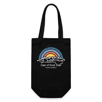 Cap de Bonne-Espérance, Le Cap, Afrique du Sud - Sac à bouteille - noir - Devant