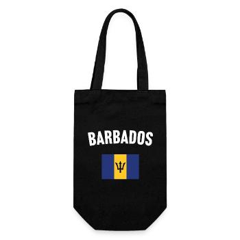 Barbados Flag - Gift Bag for Bottles - black - Front