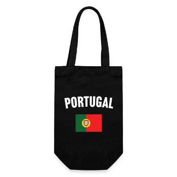 Drapeau du Portugal - Sac à bouteille - noir - Devant