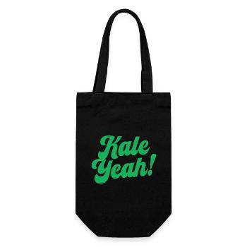 Kale oui - Sac à bouteille - noir - Devant