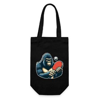 Table tennis - Gift Bag for Bottles - black - Front