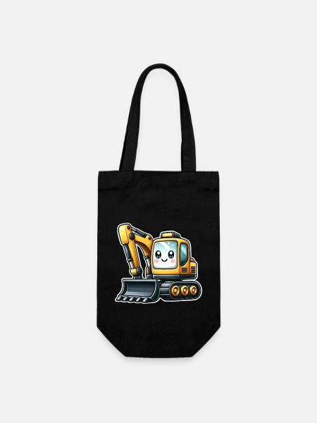 Bagger - Geschenkbeutel für Flaschen - Schwarz