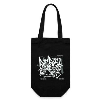 Streetwear Urban Graffiti - Gift Bag for Bottles - black - Front