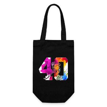NUMÉRO 40 HOCKEY SUR GLACE 40E ANNIVERSAIRE - Sac à bouteille - noir - Devant