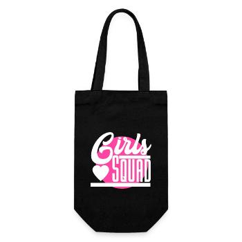 Girls Squad - Geschenkbeutel für Flaschen - Schwarz - Vorne