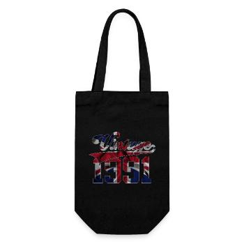 35E ANNIVERSAIRE DU ROYAUME-UNI VINTAGE 1991 - Sac à bouteille - noir - Devant
