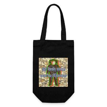 Monastery - Gift Bag for Bottles - black - Front