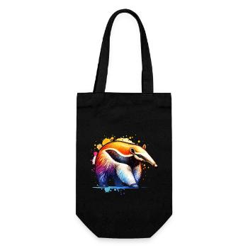 Anteater - Gift Bag for Bottles - black - Front