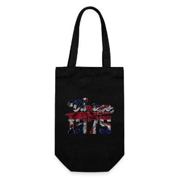 VINTAGE 1975 UK 51ST BIRTHDAY - Gift Bag for Bottles - black - Front