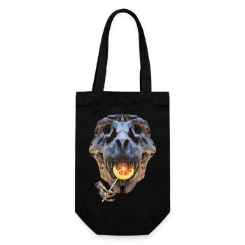 Lollo Rex - Geschenkbeutel für Flaschen - Schwarz - Vorne