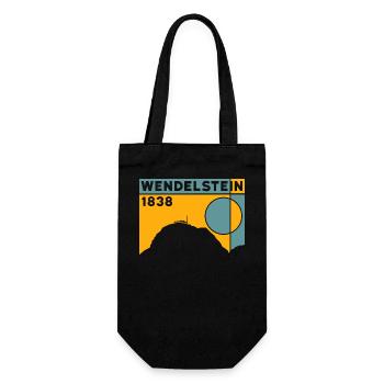 Wendelstein Finisher Hike Hiking Climbing - Gift Bag for Bottles - black - Front
