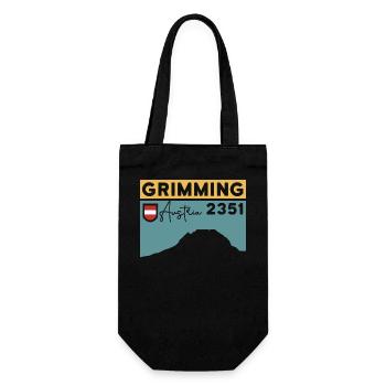 High Grimming Finisher Altitude Hike Dachstein - Gift Bag for Bottles - black - Front