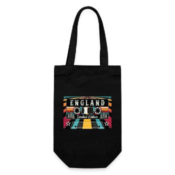 Vintage England Limited Edition - Gift Bag for Bottles - black - Front