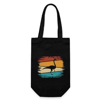 Dinosaur - Gift Bag for Bottles - black - Front