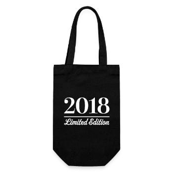 2018 Limited Edition - Gift Bag for Bottles - black - Front