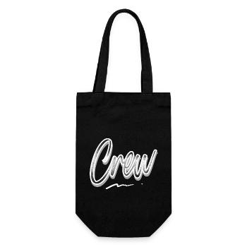 Crew - Gift Bag for Bottles - black - Front