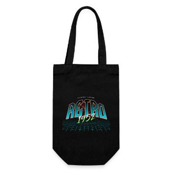 1952 Year of birth Year of manufacture Birthday - Gift Bag for Bottles - black - Front