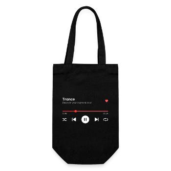 Trance - Gift Bag for Bottles - black - Front