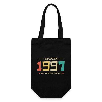 Legendary Since 1997 Original 1997 - Gift Bag for Bottles - black - Front