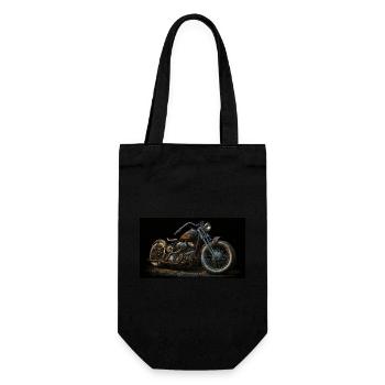 Bobber - Geschenkbeutel für Flaschen - Schwarz - Vorne