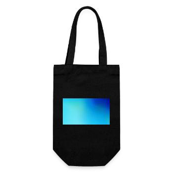Deep Blue Style133 - Geschenkbeutel für Flaschen - Schwarz - Vorne