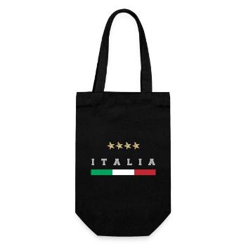 Maillot de football Italie Drapeau italien - Sac à bouteille - noir - Devant