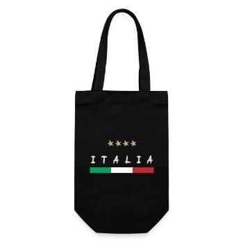 Maillot de football Italie Drapeau italien - Sac à bouteille - noir - Devant
