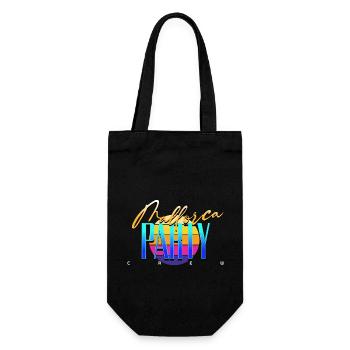 Mallorca Party Crew - Geschenkbeutel für Flaschen - Schwarz - Vorne