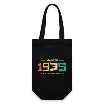 Legendär seit 1935 Original 1935 - Geschenkbeutel für Flaschen - Schwarz - Vorne