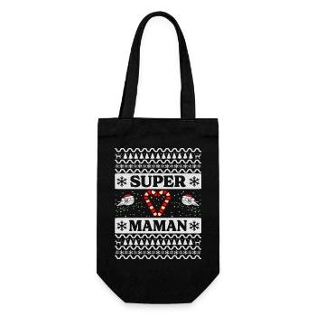 Super Maman Pull Moche De Noël Maman - Sac à bouteille - noir - Devant