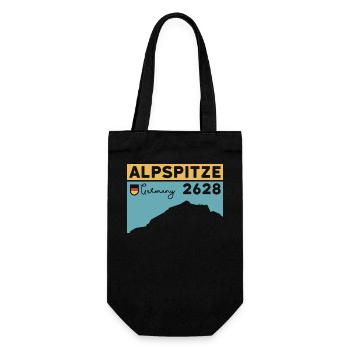 Alpspitze Höhe Hike via ferrata Nesselwang - Gift Bag for Bottles - black - Front