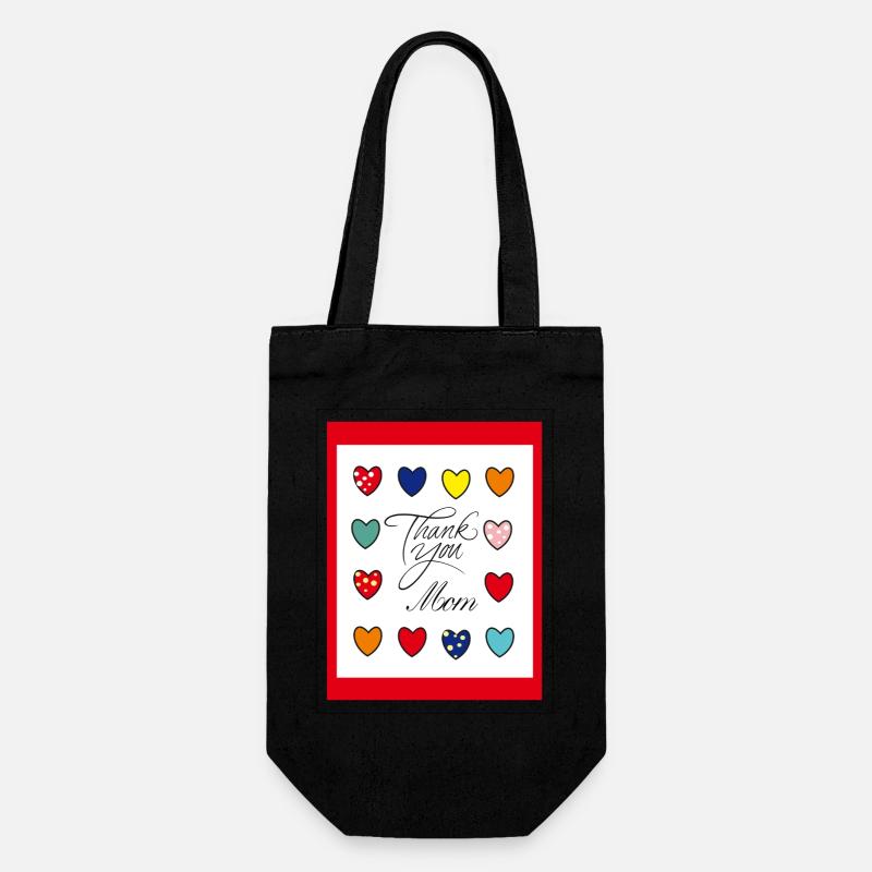 Merci maman - Sac à bouteille - noir