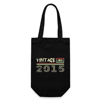 2015 Original 2015 Rétro Cadeau Anniversaire 2015 - Sac à bouteille - noir - Devant