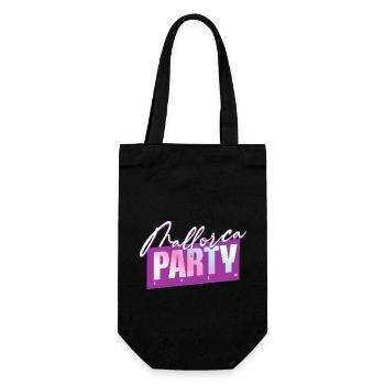 Mallorca Party Crew - Geschenkbeutel für Flaschen - Schwarz - Vorne