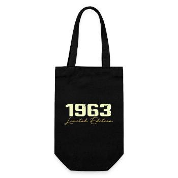 1963 Édition Limitée - 1963 Cadeau D'anniversaire - Sac à bouteille - noir - Devant