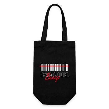 B4RCODE. Beep - Geschenkbeutel für Flaschen - Schwarz - Vorne